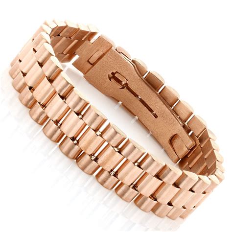 rolex bracelet rose gold